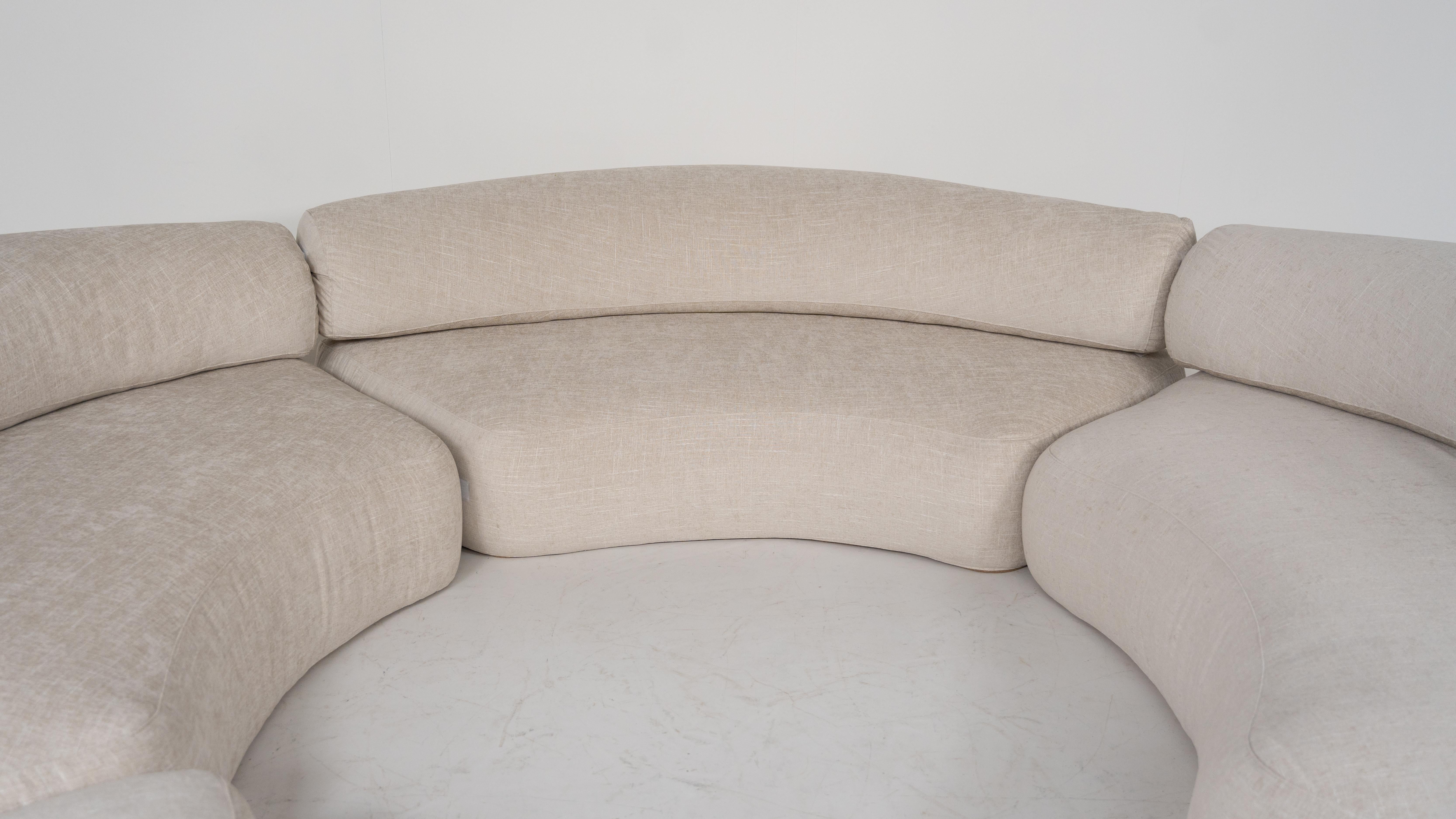 Mid-Century Modern Sofa by Ennio Chiggio for Nikol International, 1970s 5