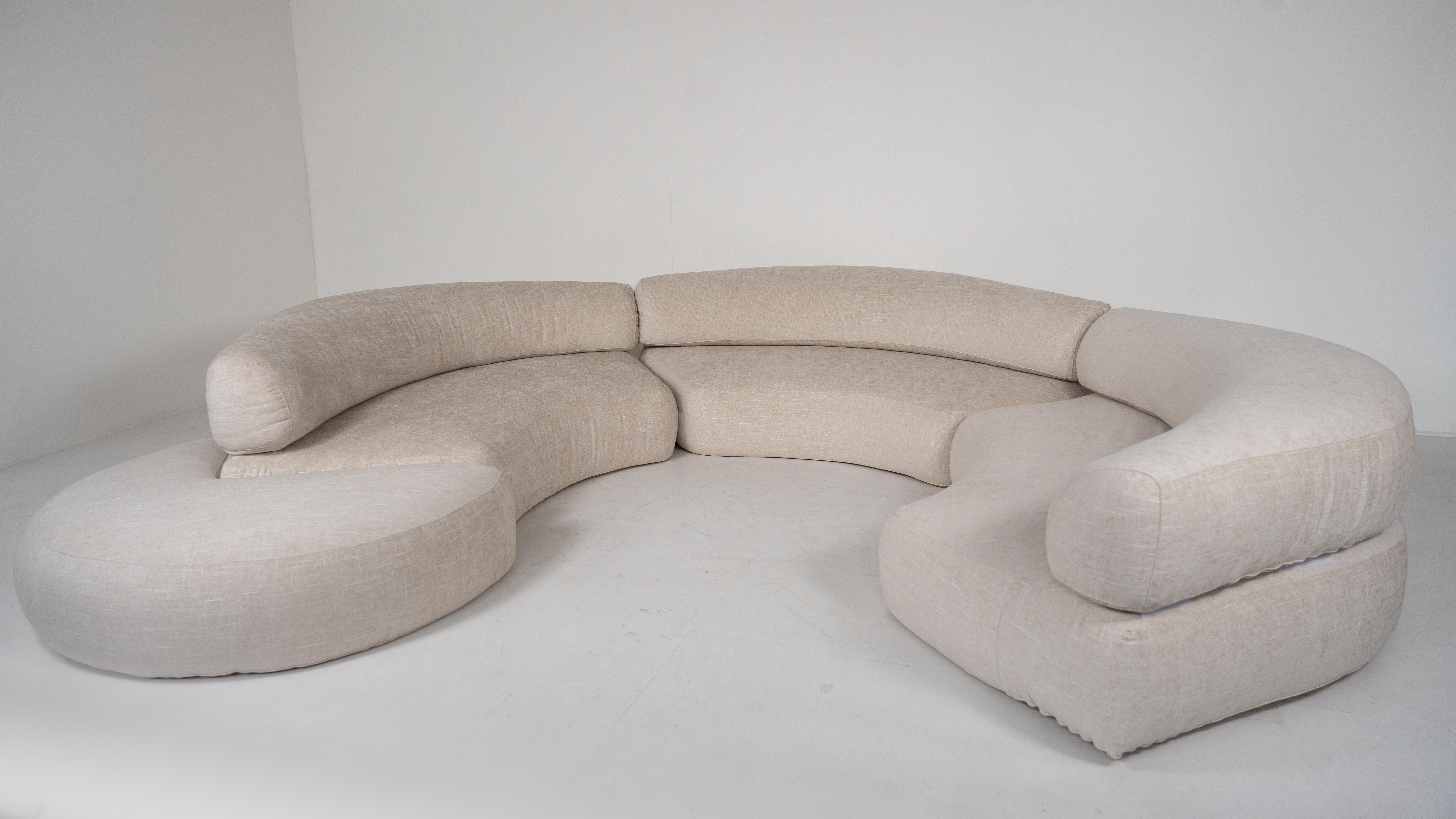 Mid-Century Modern Sofa by Ennio Chiggio for Nikol International, 1970s 6