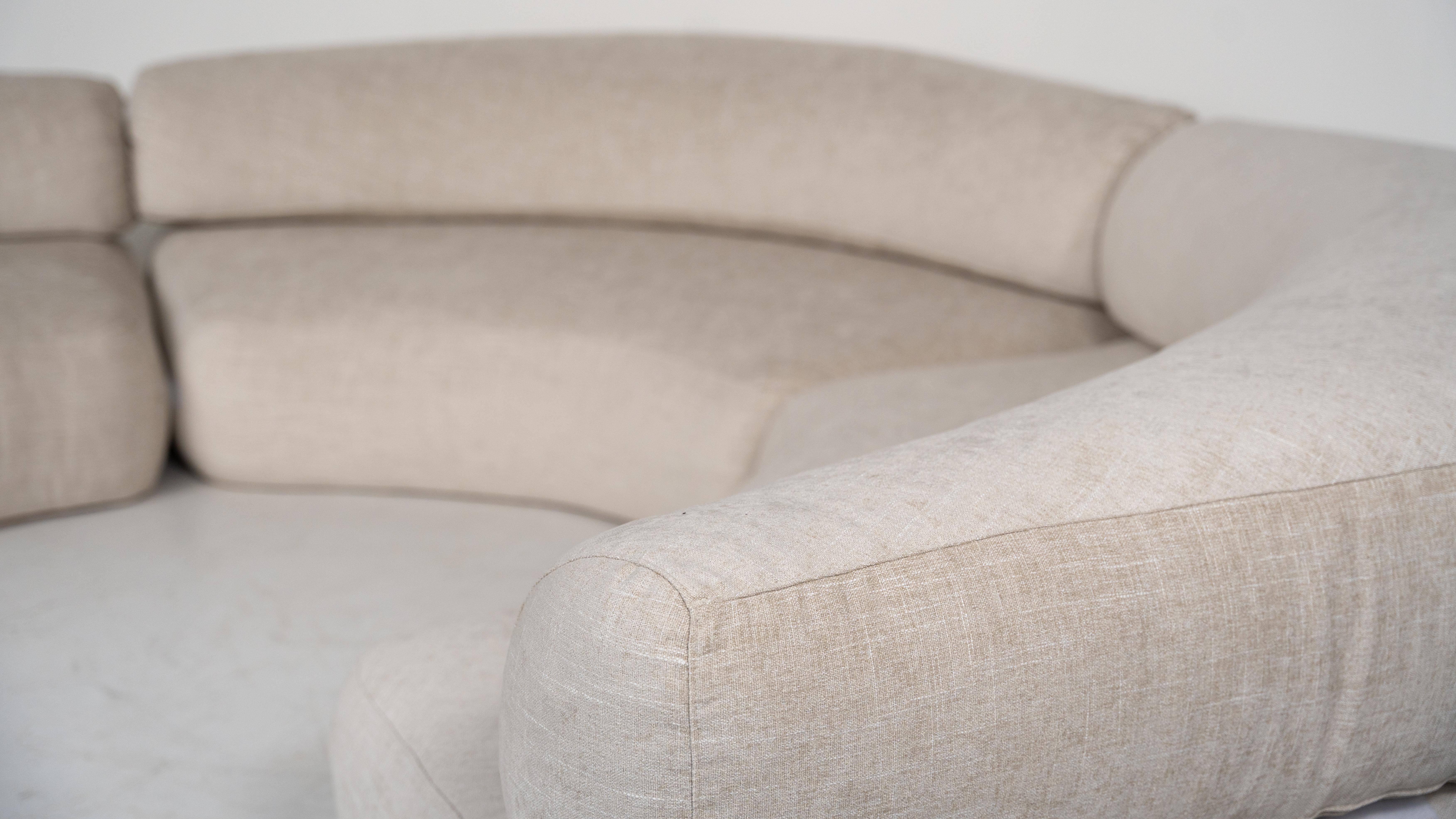 Mid-Century Modern Sofa by Ennio Chiggio for Nikol International, 1970s 1