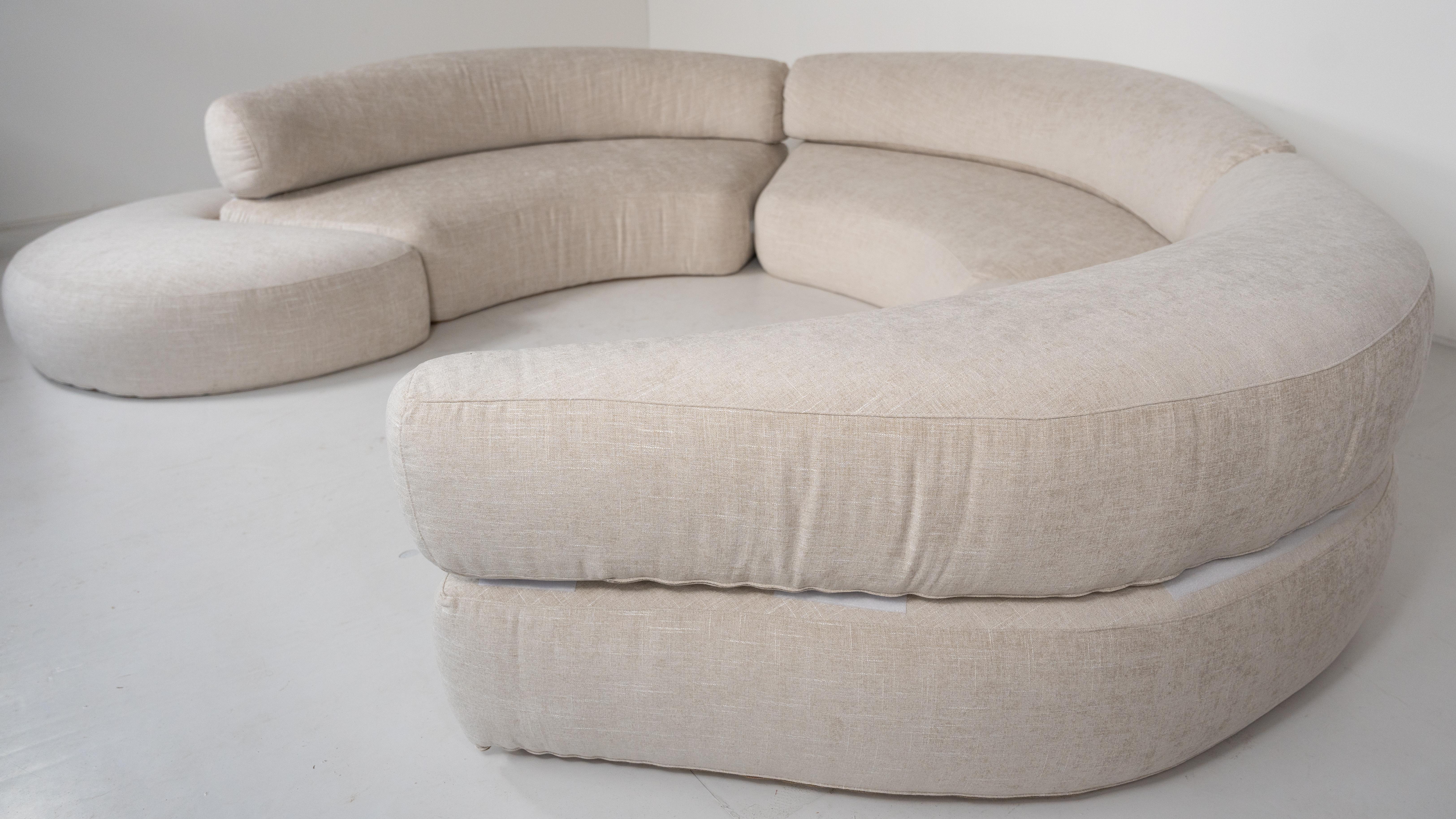 Mid-Century Modern Sofa by Ennio Chiggio for Nikol International, 1970s 3
