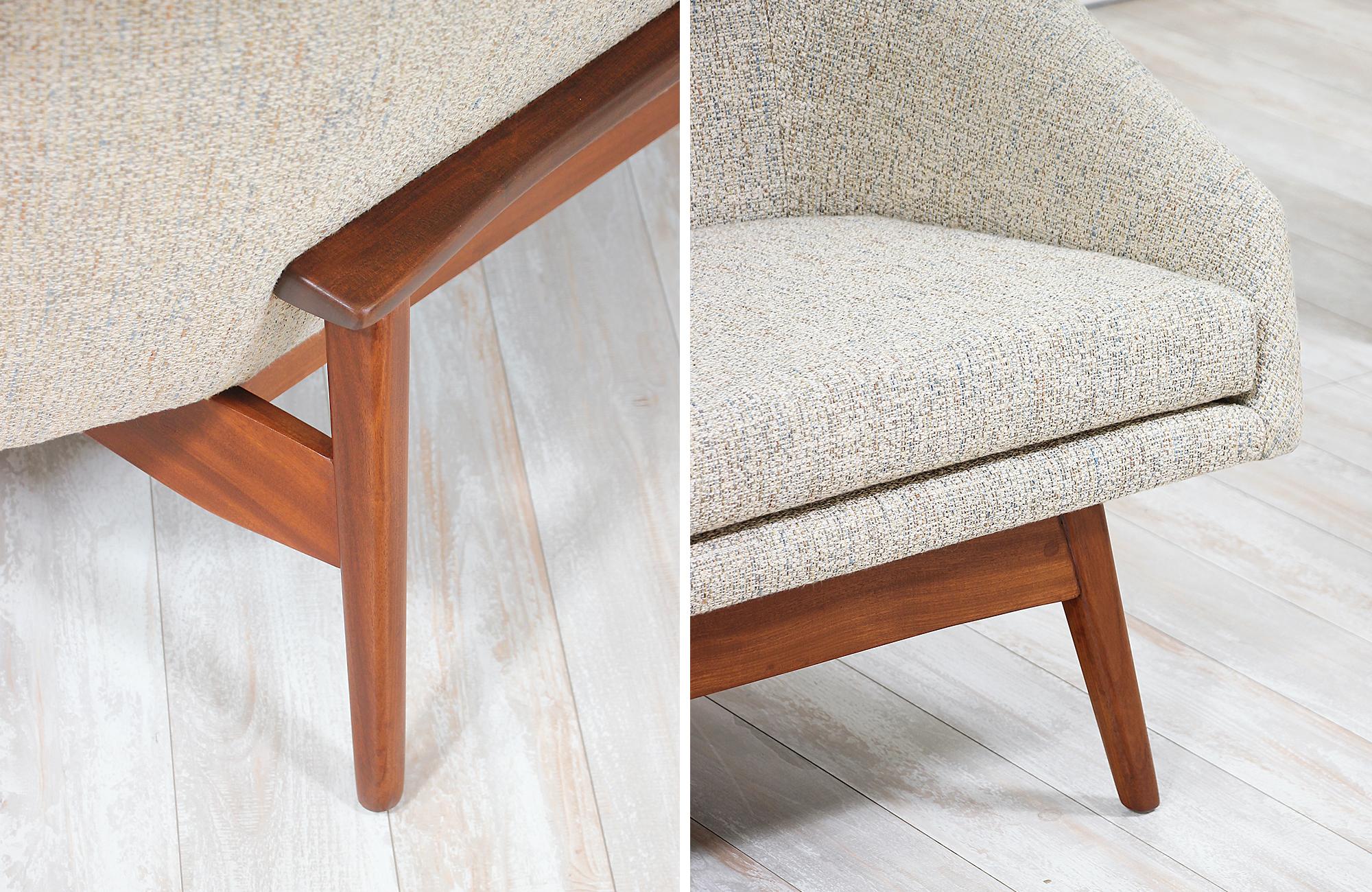 Fabric Mid-Century Modern Sofa by Jan Kuypers for Imperial
