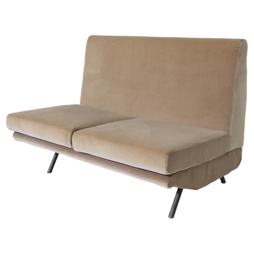 Mid-Century Modern Sofa by Marco Zanuso, Italy, 1960s - New Upholstery