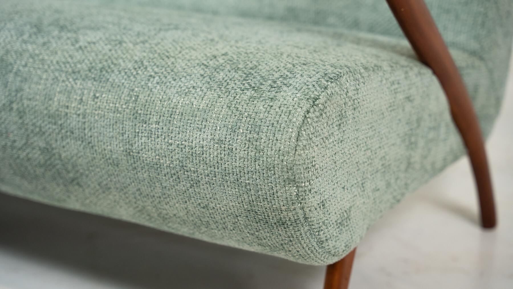 Tissu Canapé The Moderns dans le style de Paolo Buffa, Italie, années 1950 en vente