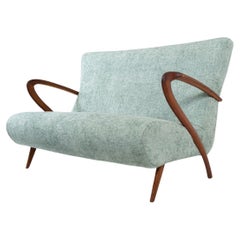 Mid-Century Modern Sofa in the style of Paolo Buffa, Italy, 1950s