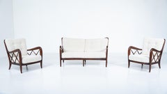 Mid-Century Modern Sofa by Paolo Buffa, Italy, 1950s - New Upholstery