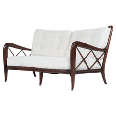 Mid-Century Modern Sofa by Paolo Buffa, Italy, 1950s - New Upholstery