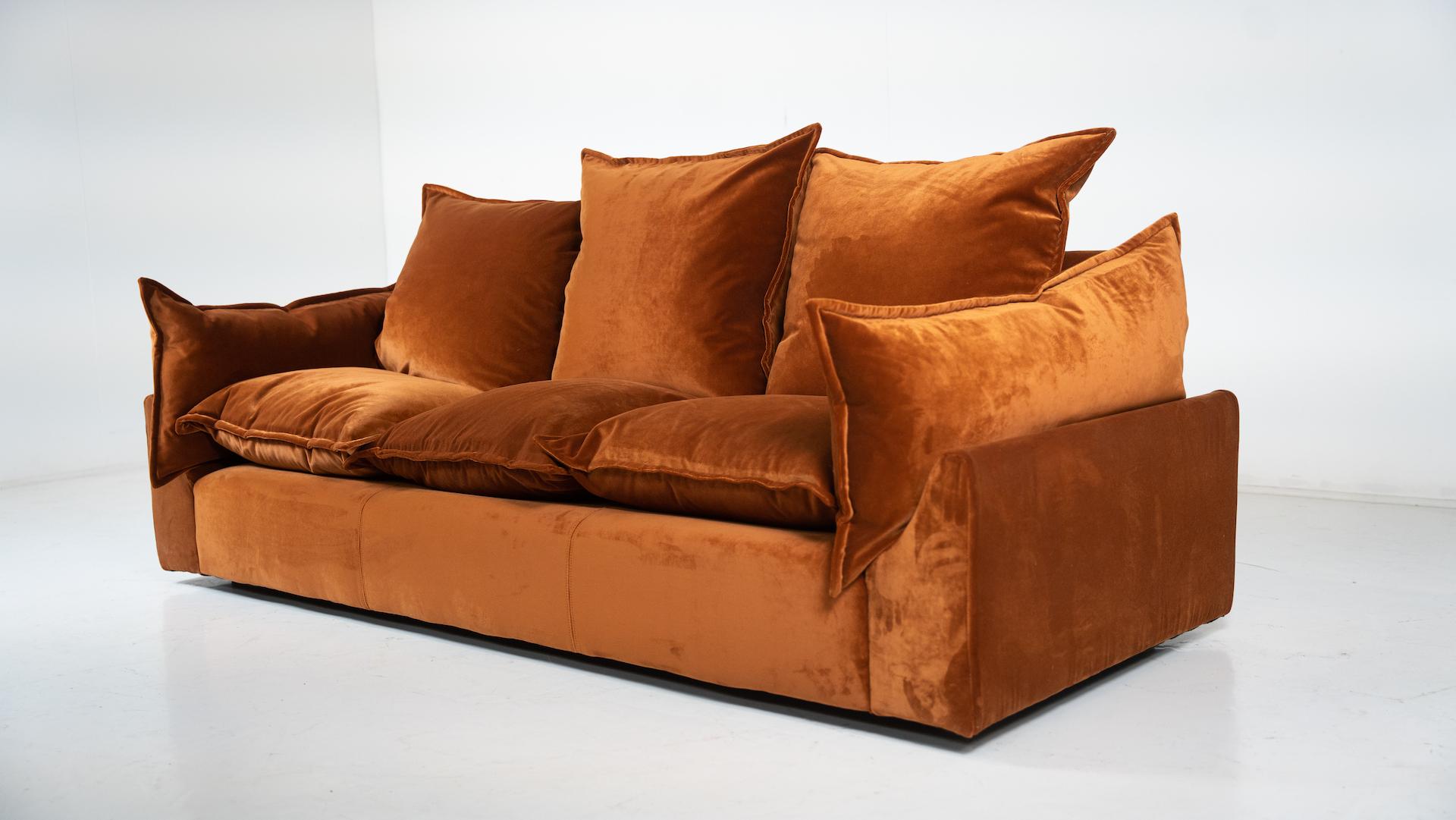 Canapé «ado » de style mi-siècle moderne par Gunnar Gravesen et David Lewis Divano pour ICF Bon état - En vente à Brussels, BE