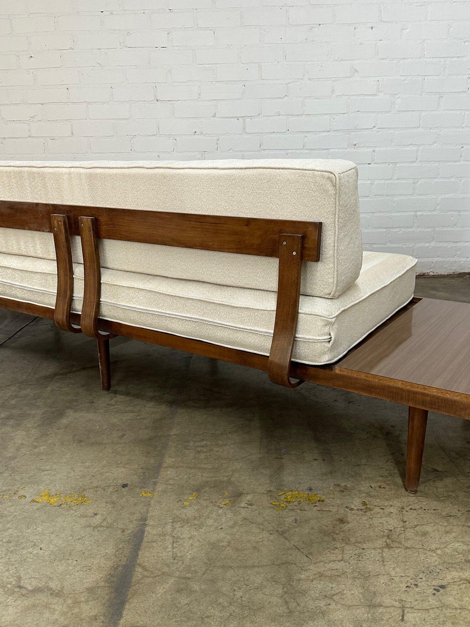 Mid-Century Modern Sofa in the Manner of Adrian Pearsall, Circa 1950 For Sale 2