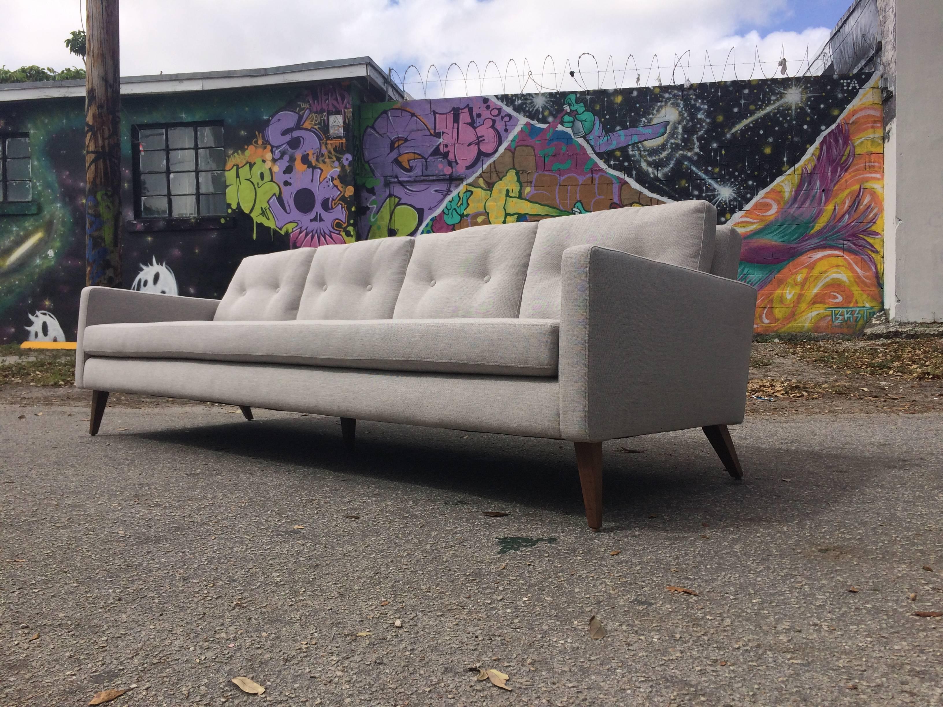 Mid-Century Modern Sofa in the Style of Paul McCobb, USA, 1950s 1