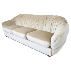 Used Mid-Century Modern Sofa, Italy - New Upholstery