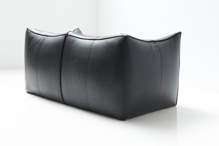 Mid-Century Modern Sofa Le Bambole by Mario Bellini for B&B Italia, Leather For Sale 6