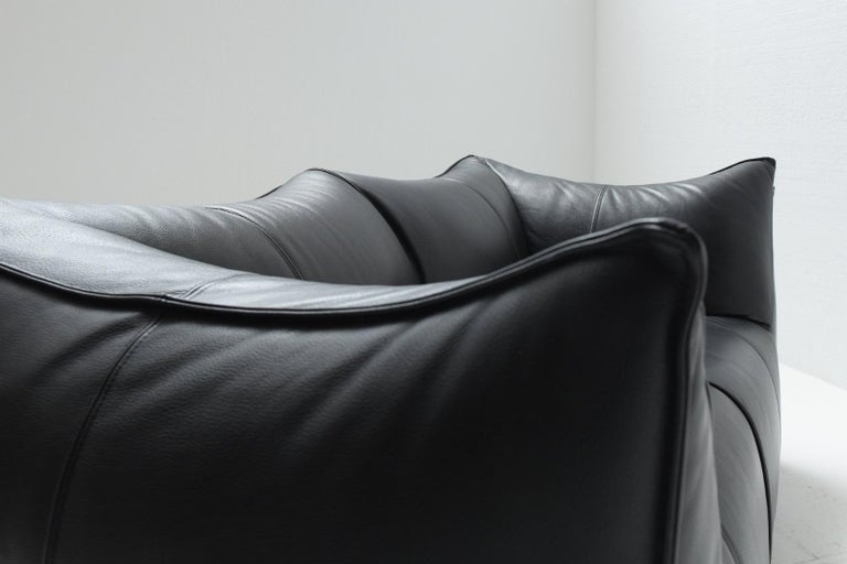 Mid-Century Modern Sofa Le Bambole by Mario Bellini for B&B Italia, Leather For Sale 7