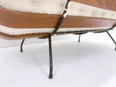 Mid-Century Modern Sofa Model "Costela" by Carlo Hauner and Martin Eisler