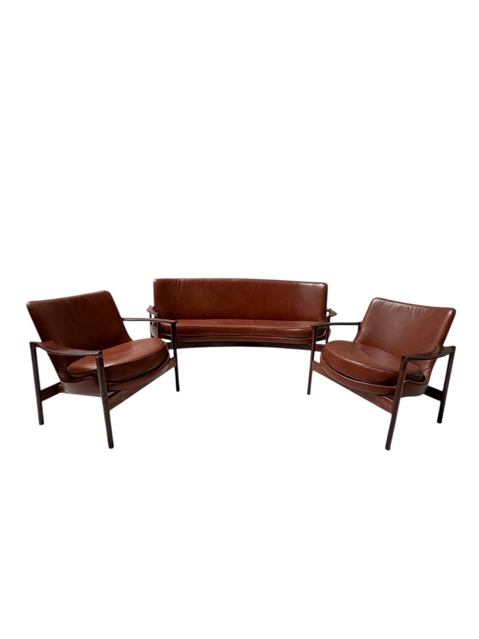 Mid-Century Modern Sofa or Bench by Ib Kofod-Larsen for Frõscher, 1970s For Sale 4