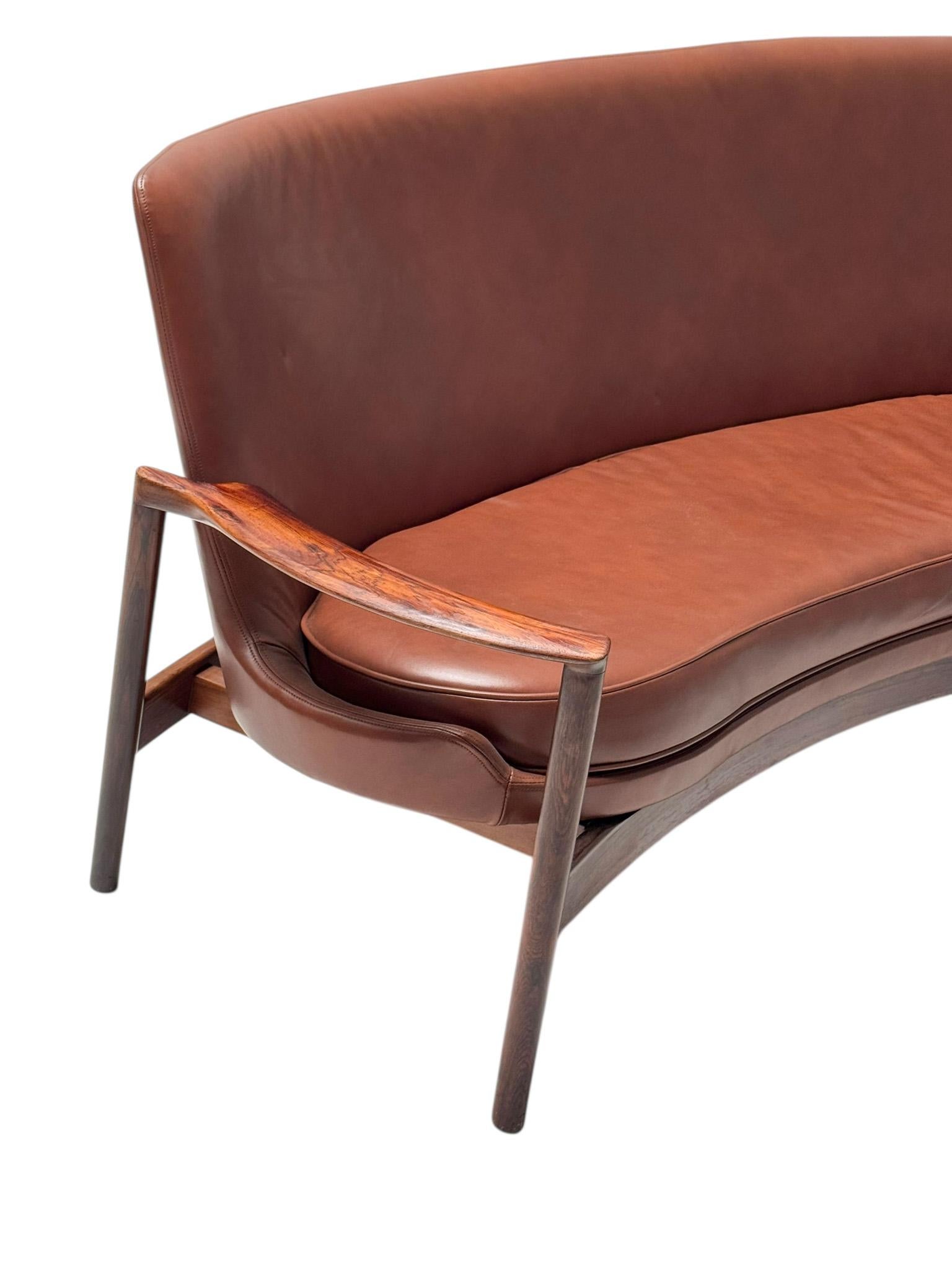 Mid-Century Modern Sofa or Bench by Ib Kofod-Larsen for Frõscher, 1970s For Sale 6