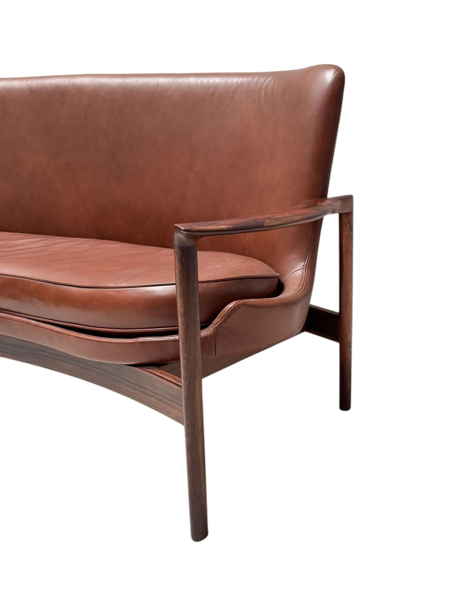 Mid-Century Modern Sofa or Bench by Ib Kofod-Larsen for Frõscher, 1970s For Sale 9