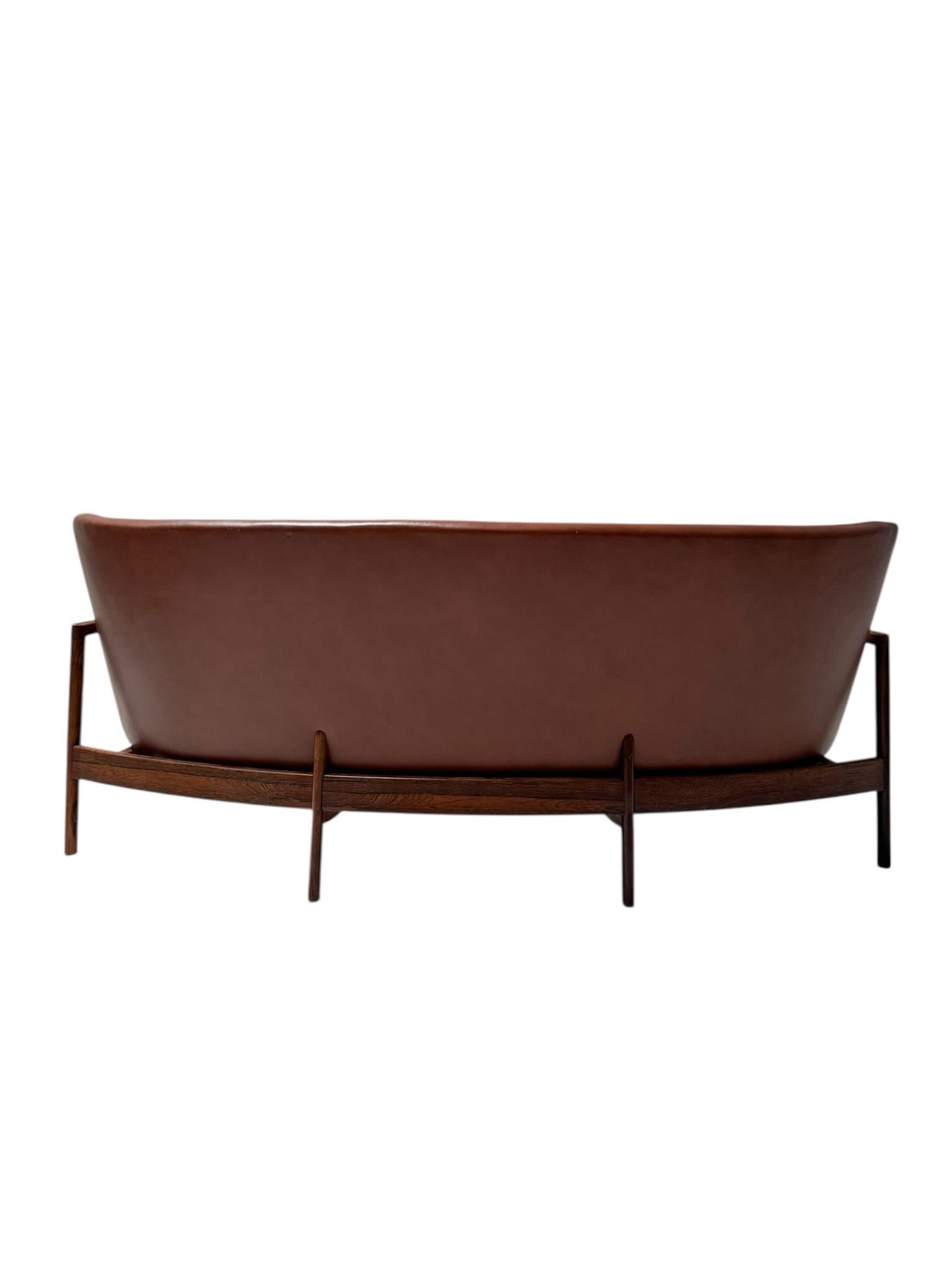 Mid-Century Modern Sofa or Bench by Ib Kofod-Larsen for Frõscher, 1970s For Sale 3