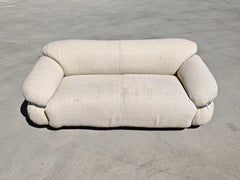 Mid Century Modern Sofa "Sesann" by Gianfranco Frattini for Cassina, Italy 1970s