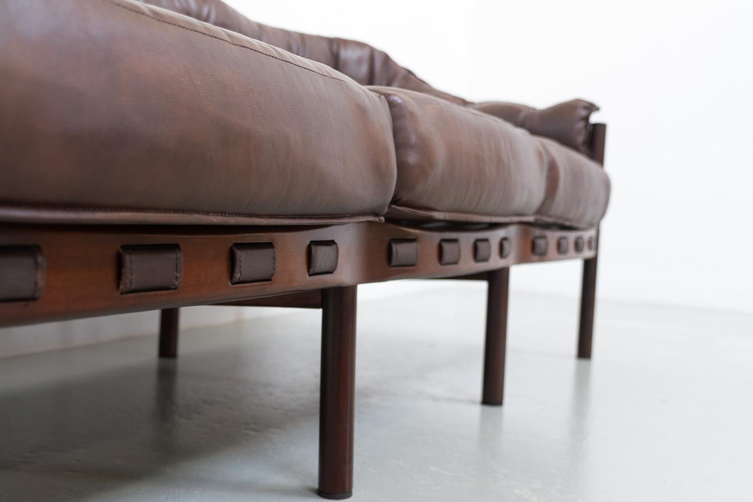 Mid-Century Modern Sofa Set by Ellekær & Norell for Coja Sweden, 1970s. For Sale 4