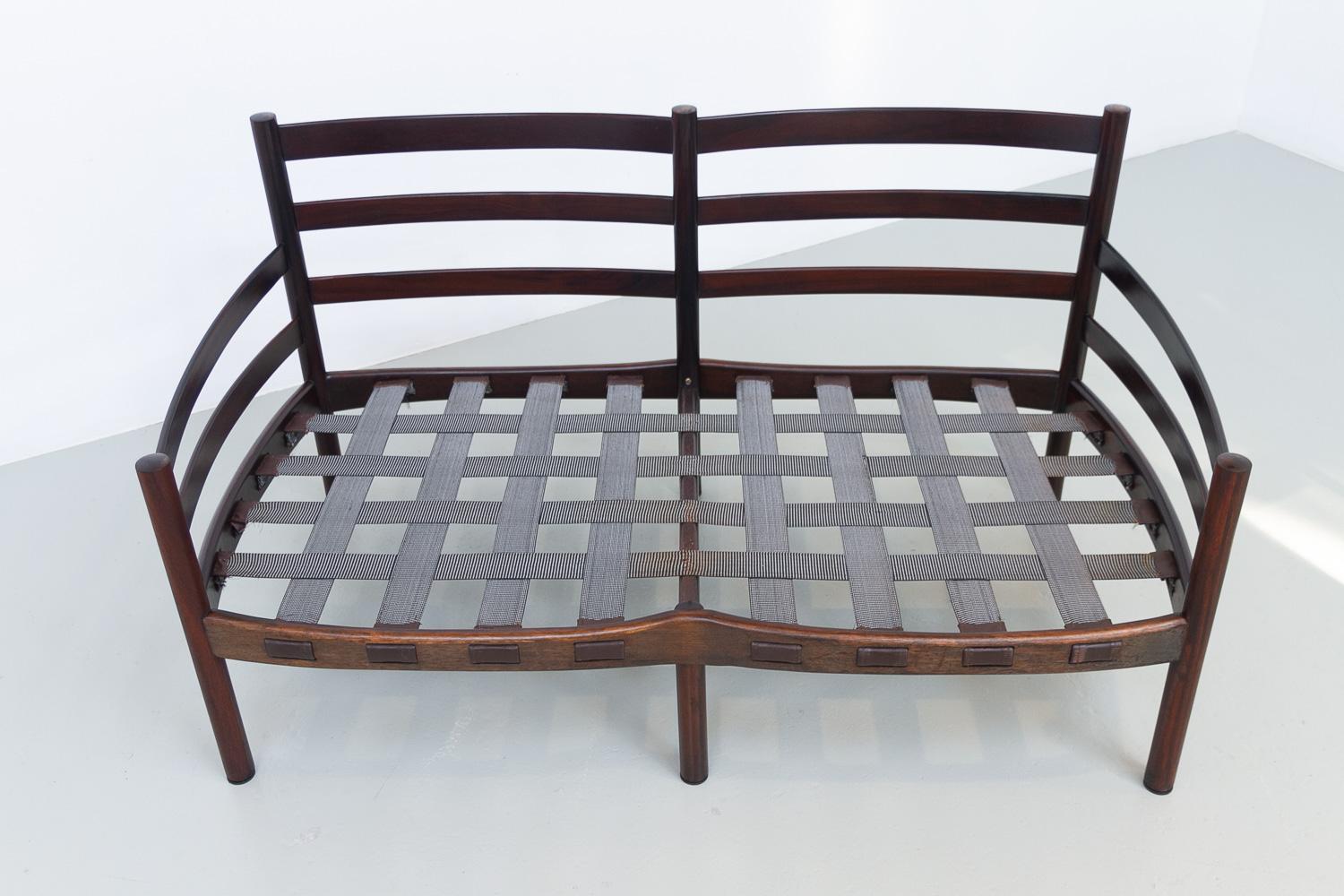 Mid-Century Modern Sofa Set by Ellekær & Norell for Coja Sweden, 1970s. For Sale 12