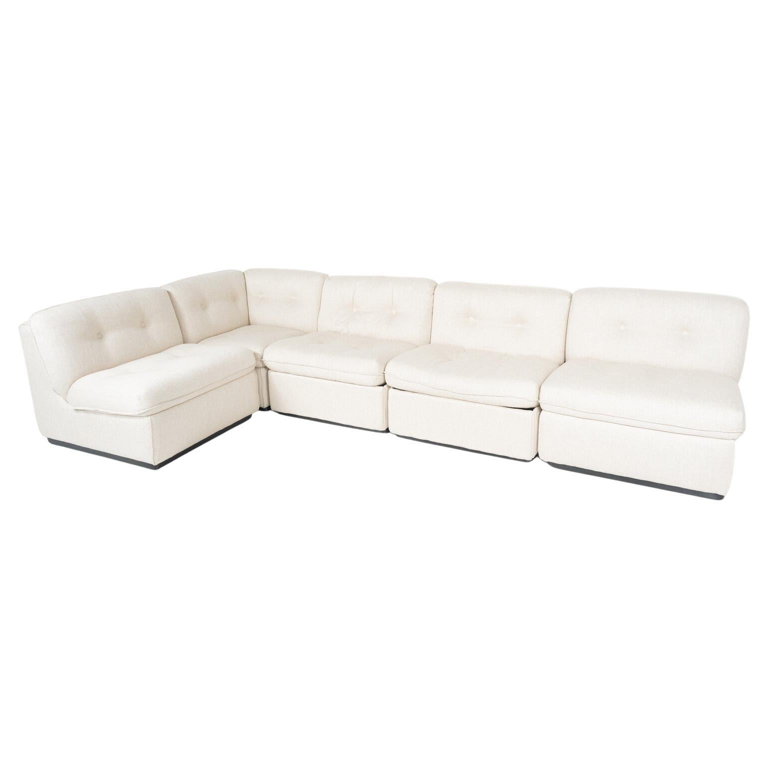 Mid-Century Modern Sofa/ Sofa Bed, Italy, New Upholstery