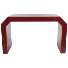 Mid-Century Modern Sofa Table or Console Table or Desk after Karl Springer