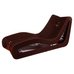 Mid-Century Modern Soft Ergodynamic Daybed, Lounge Chair