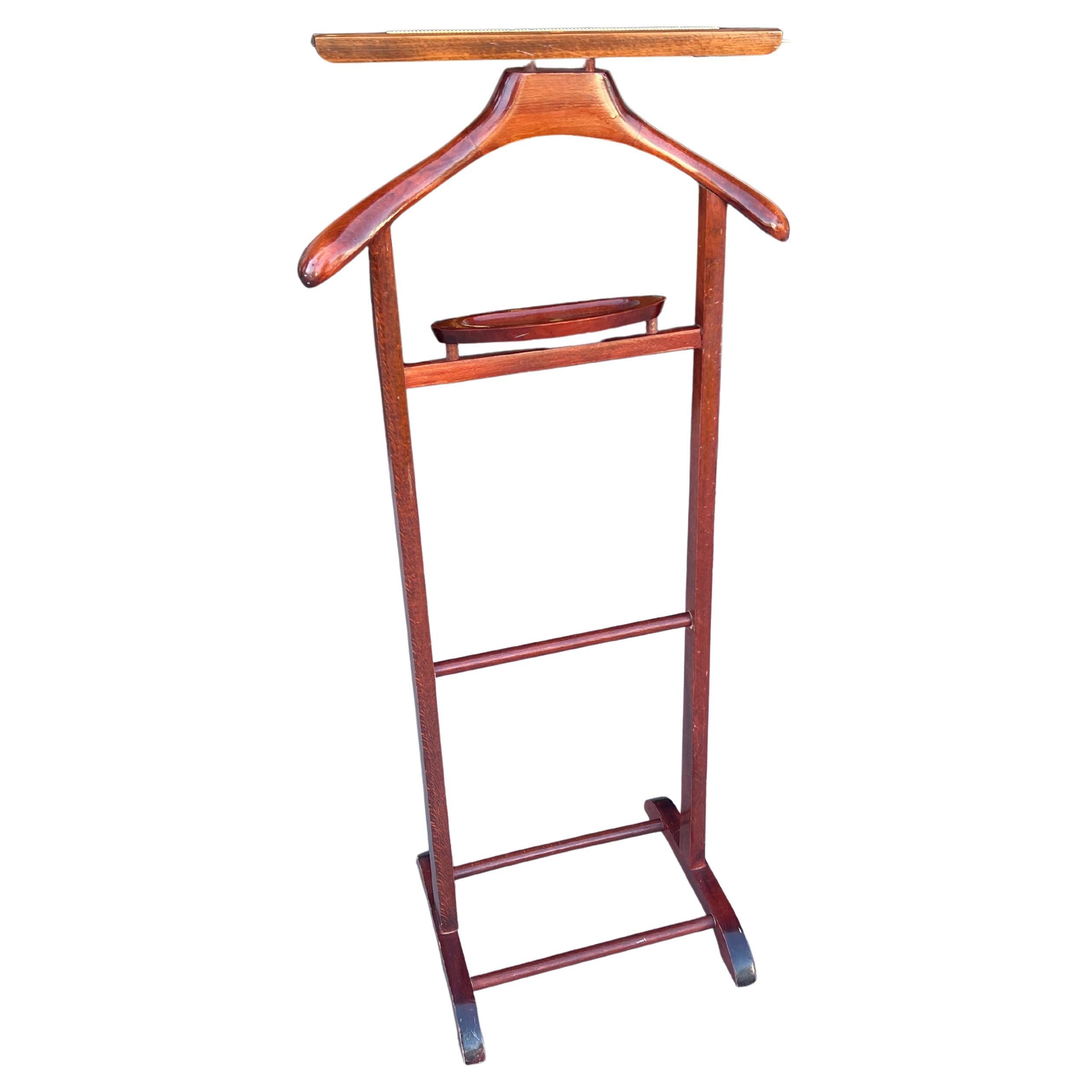 Valet de chambre en cerisier massif The Moderns Modernity Italie, années 1950