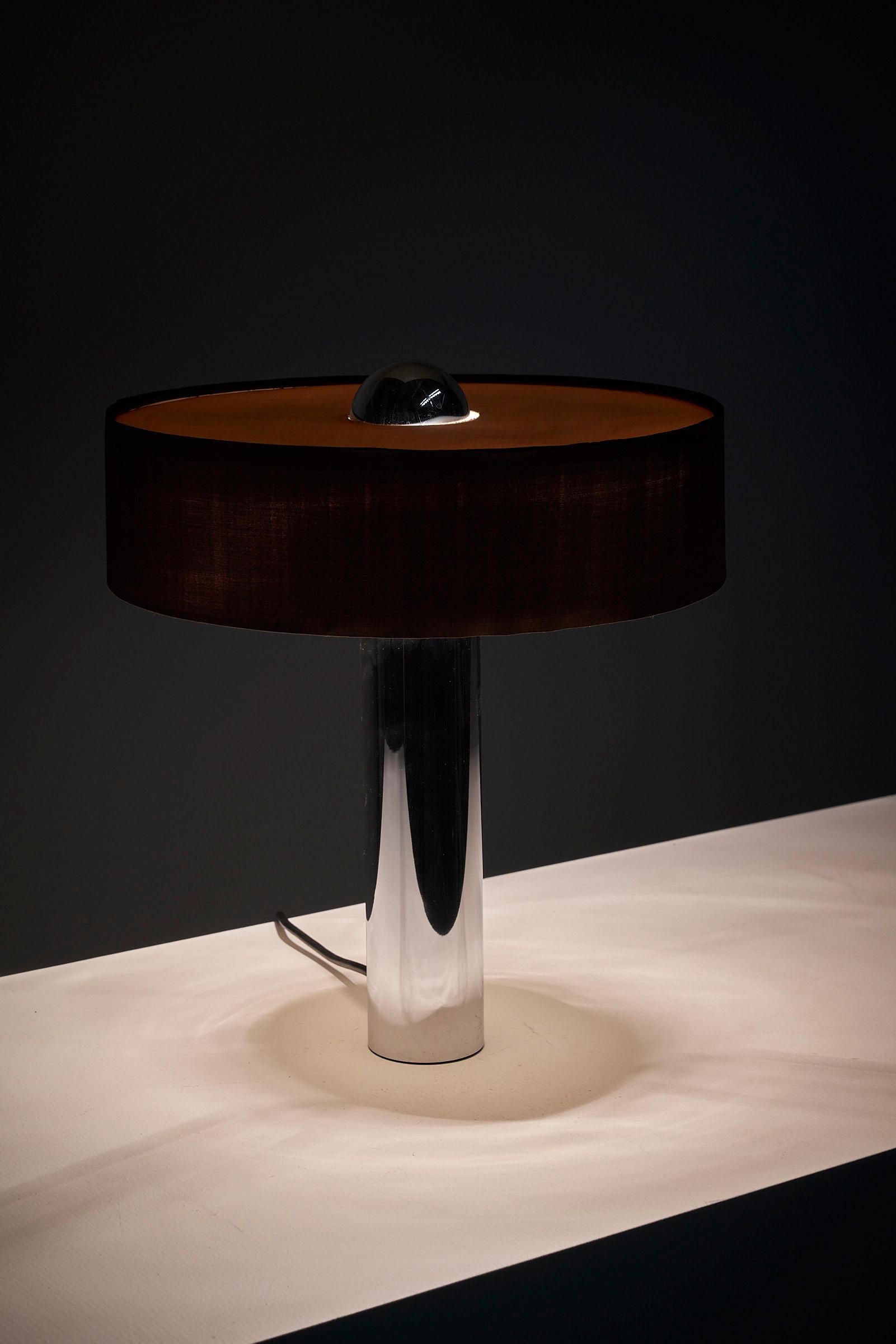 Lampe de bureau en chrome massif de style mi-siècle moderne par Cosack, Allemagne en vente 1