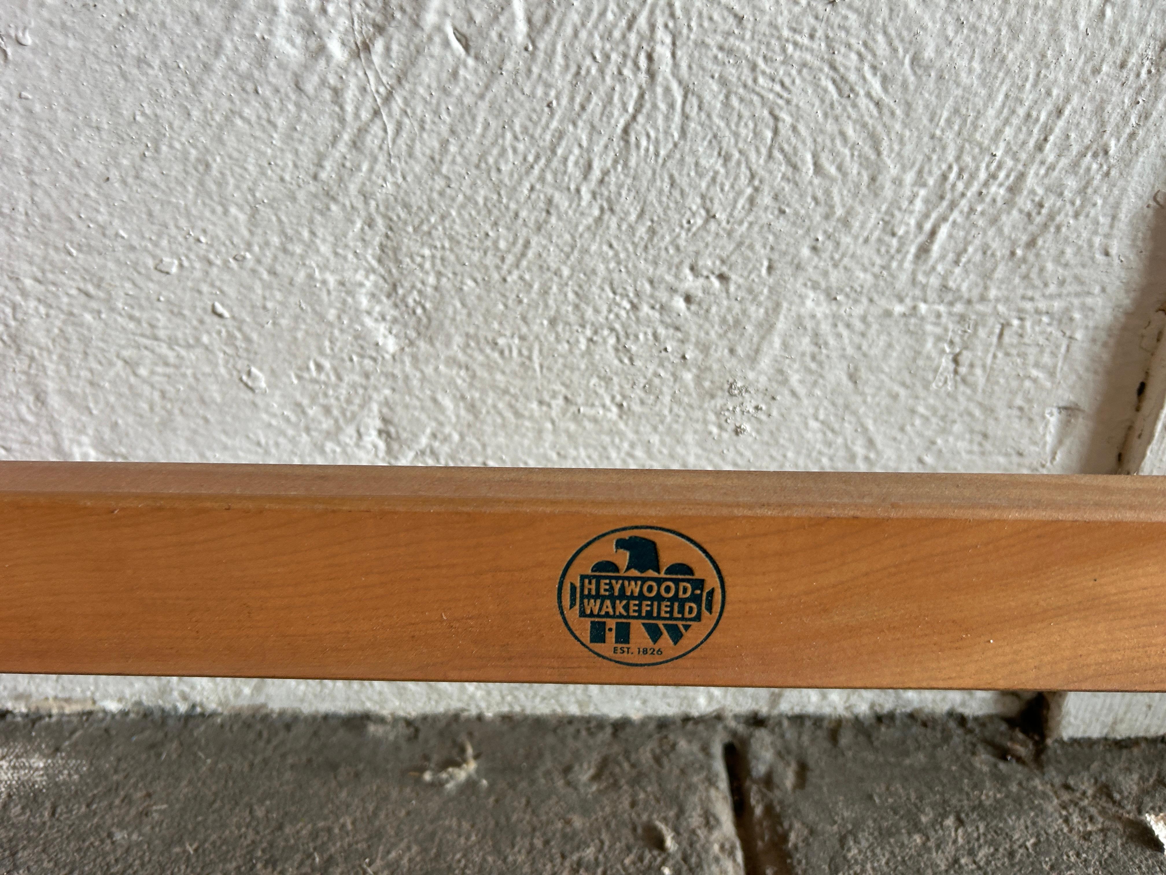 Mid-Century Modern Solid Maple sculpted King Size Headboard Heywood In Good Condition In BROOKLYN, NY