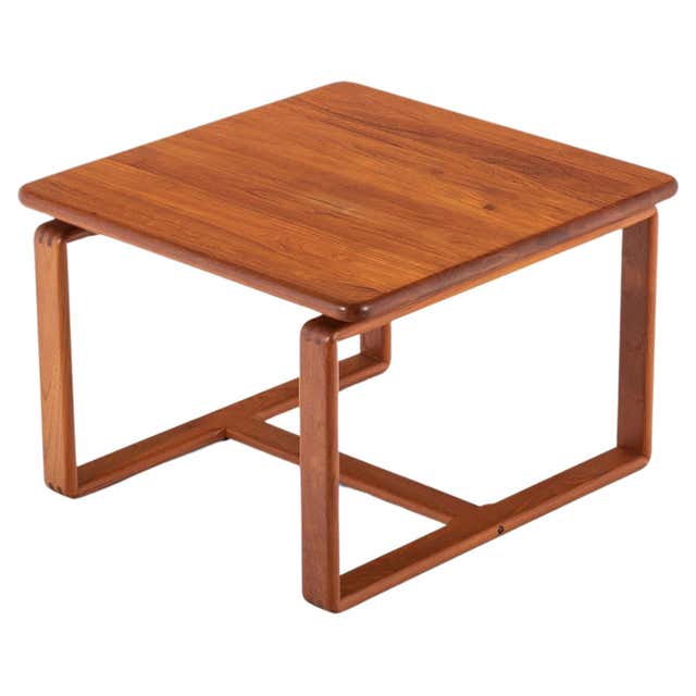 Massive Solid Teak Block Coffee Table at 1stDibs | solid wood block ...