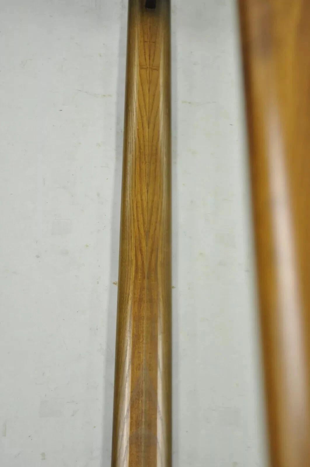Mid Century Modern Solid Walnut Frame Rectangular Mirror by United Furniture For Sale 2