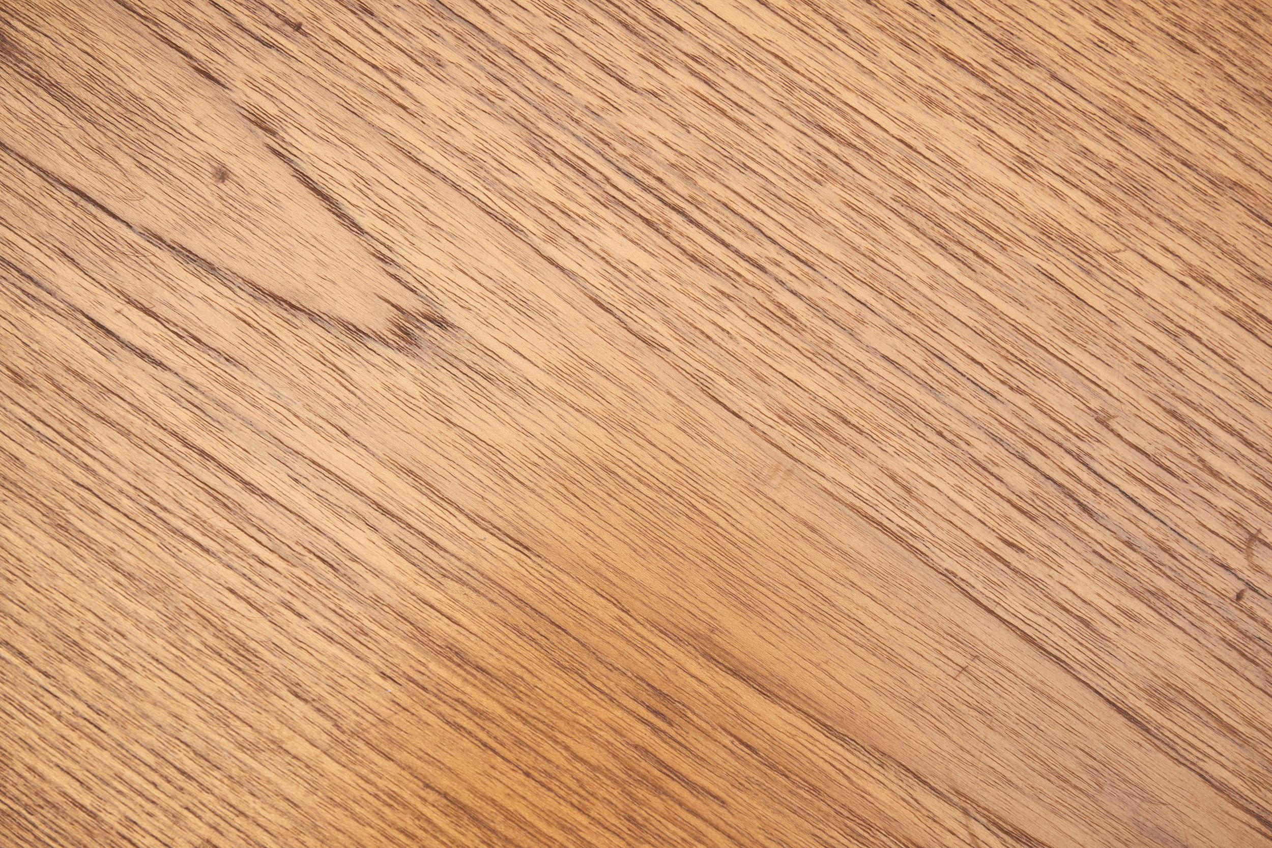 Mid-Century Modern Solid Wood Side Table, Sweden 1950s 2