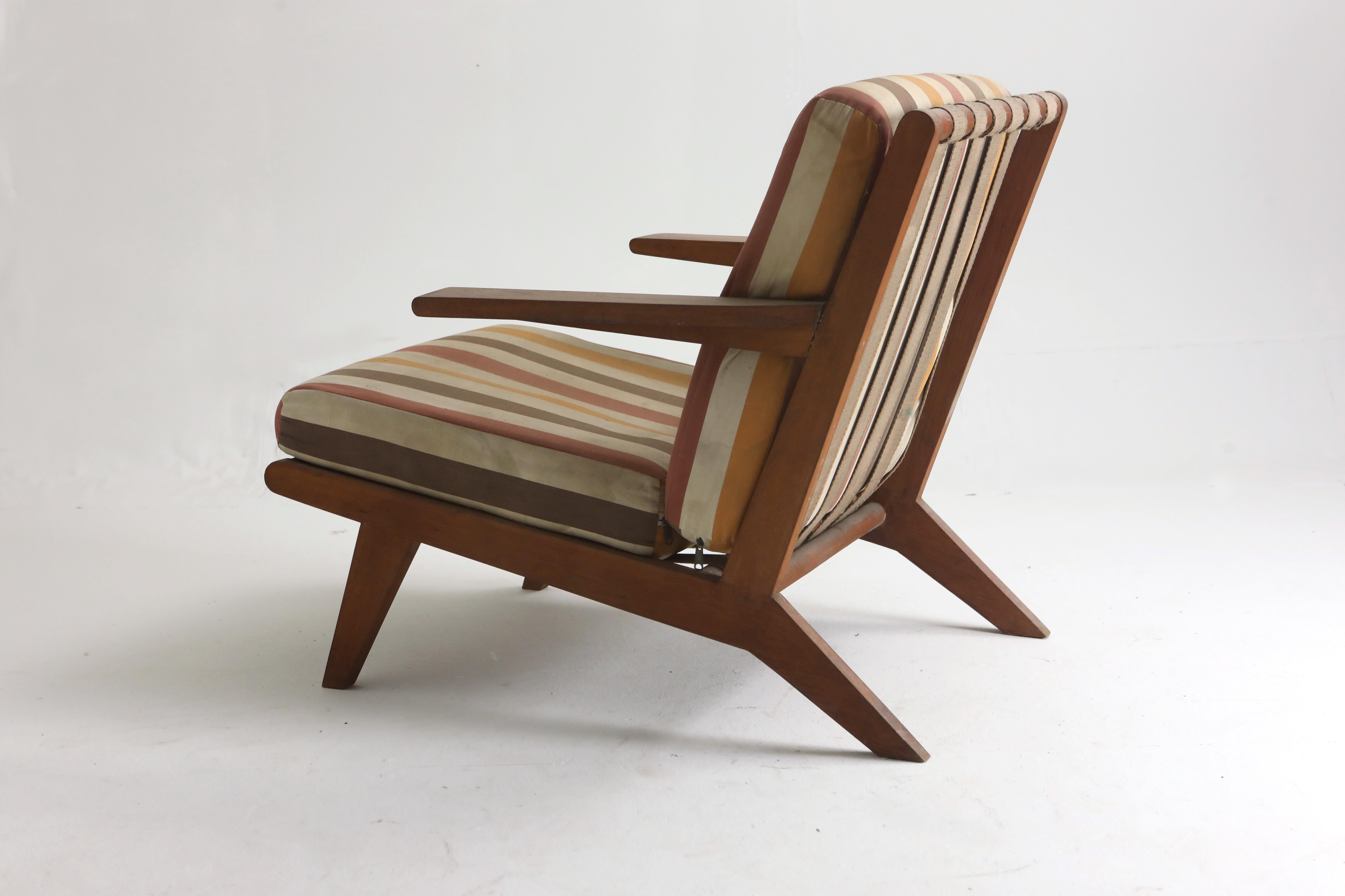 Woodwork Mid-Century Modern Sonambula Armchair by Joaquim Tenreiro, Brazil 1950's