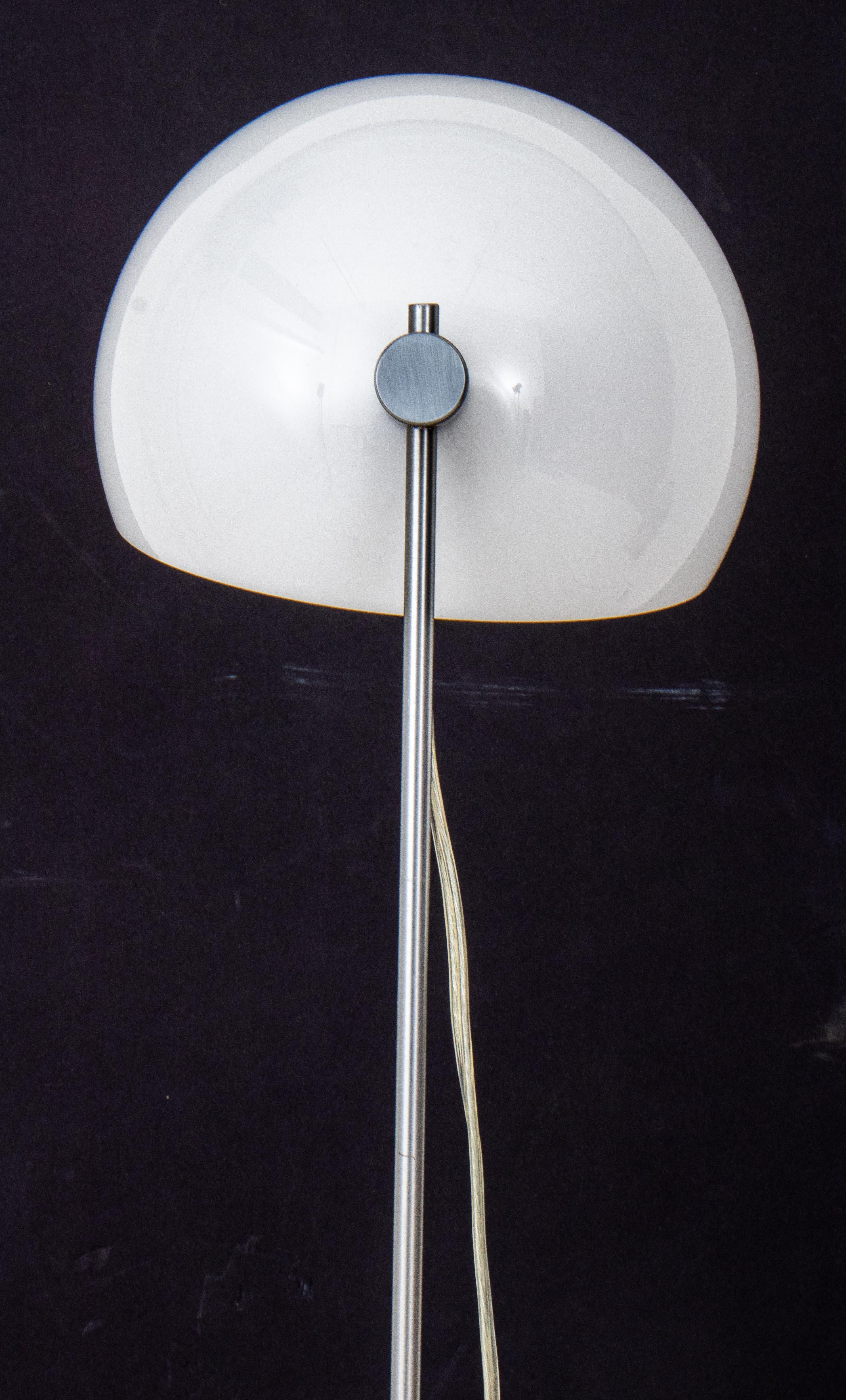 Mid-Century Modern Sonneman Style Metal Floor Lamp For Sale 1