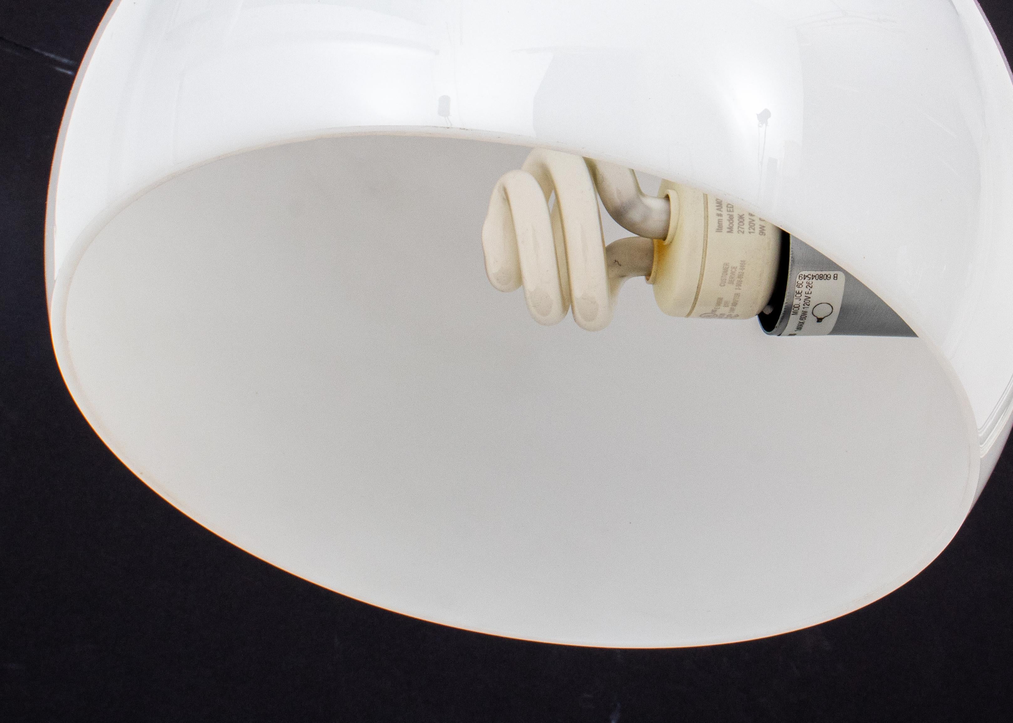 Mid-Century Modern Sonneman Style Metal Floor Lamp For Sale 2