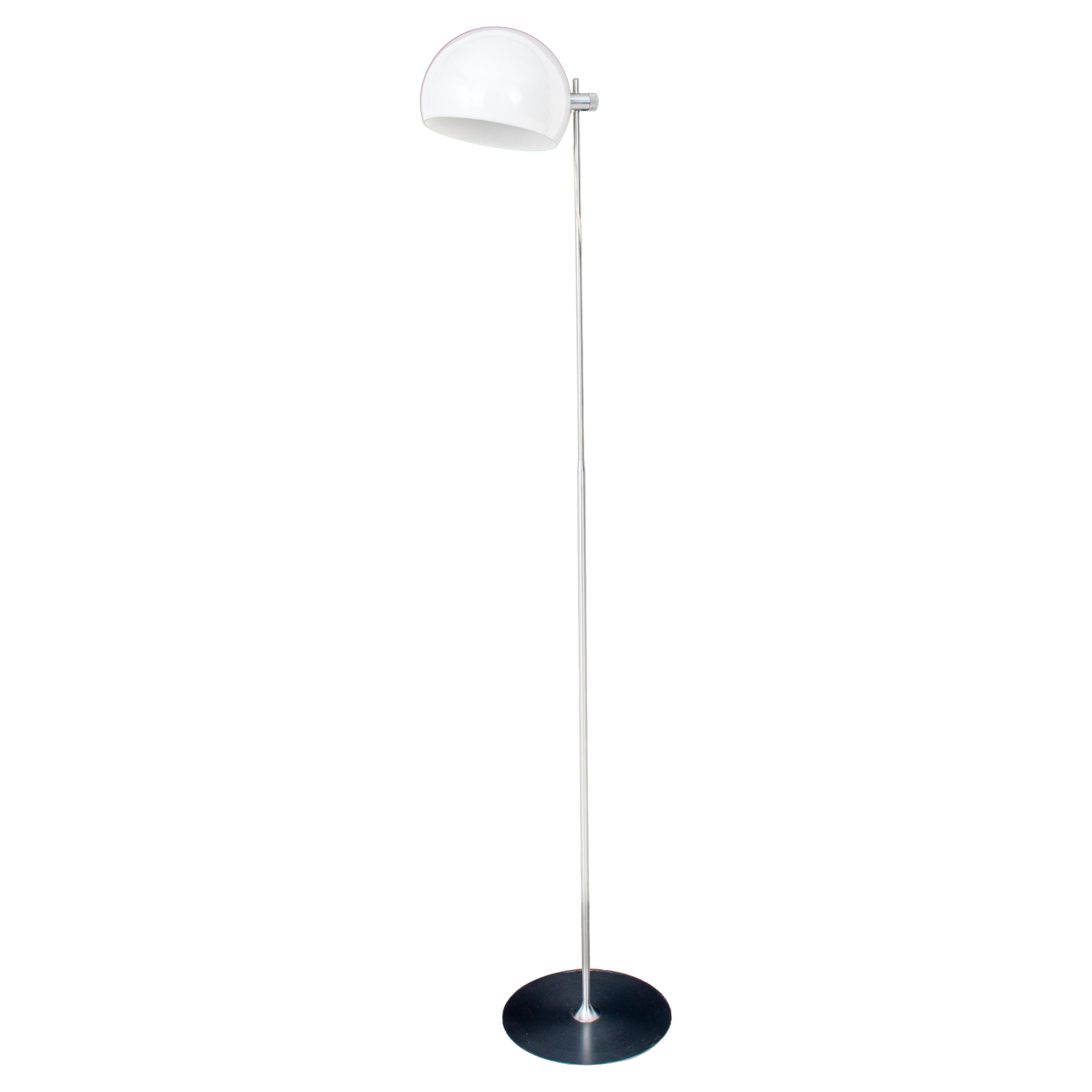 Mid-Century Modern Sonneman Style Metal Floor Lamp For Sale
