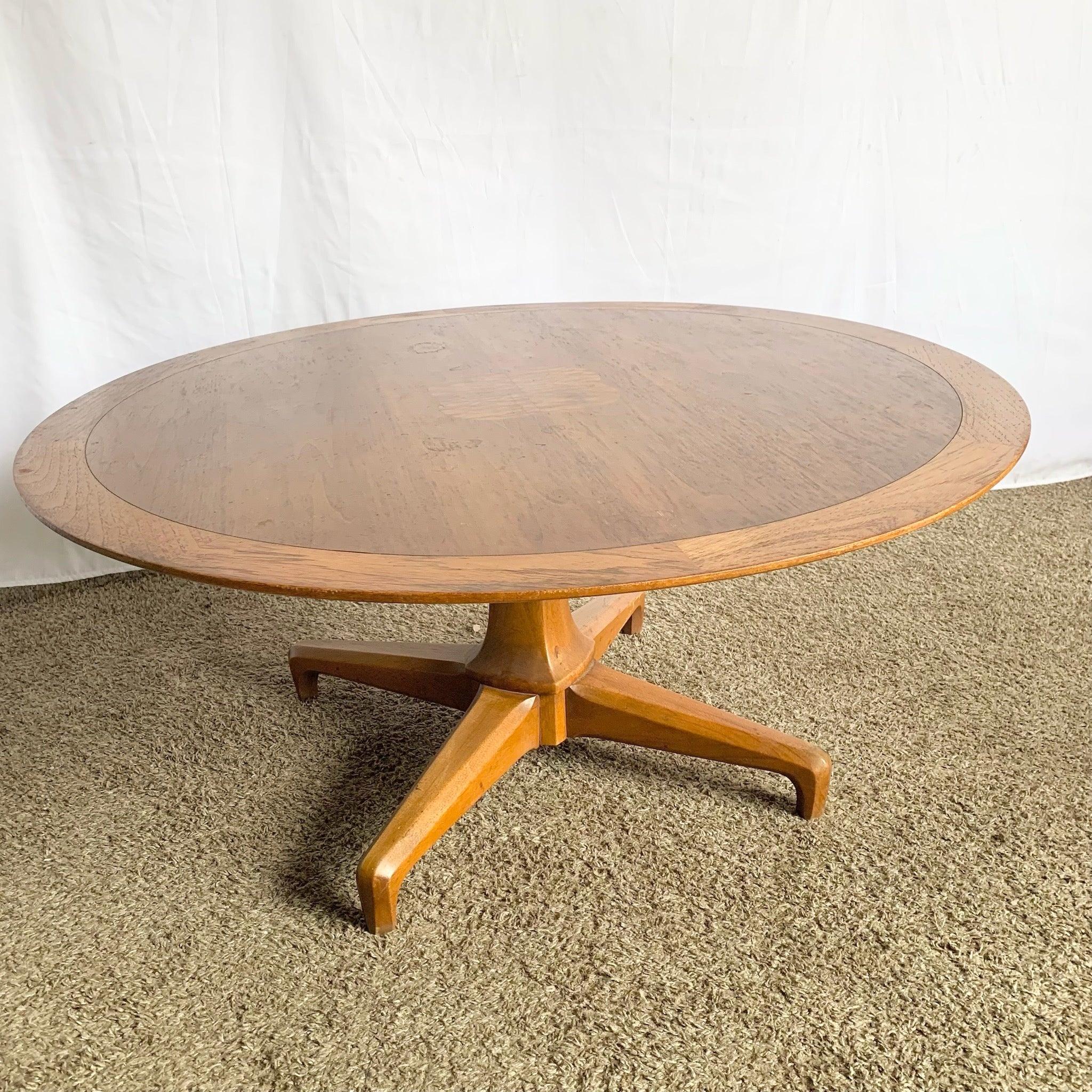 Mid Century Modern Sophisticate Swivel Top Adjustable Coffee Table by Tomlinson For Sale 1