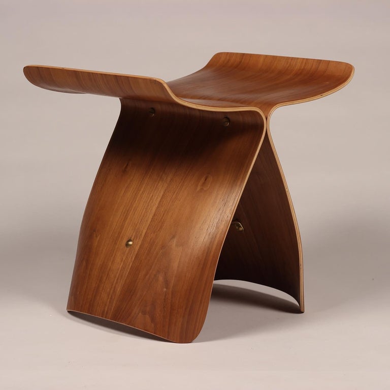 Sori yanagi style butterfly stool top