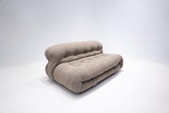 Mid-Century Modern "Soriana" Sofa by Afra & Tobia Scarpa for Cassina, Italy