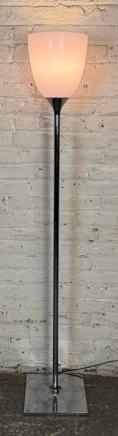 Mid-Century Modern Space Age Atomic Chrome Floor Lamp