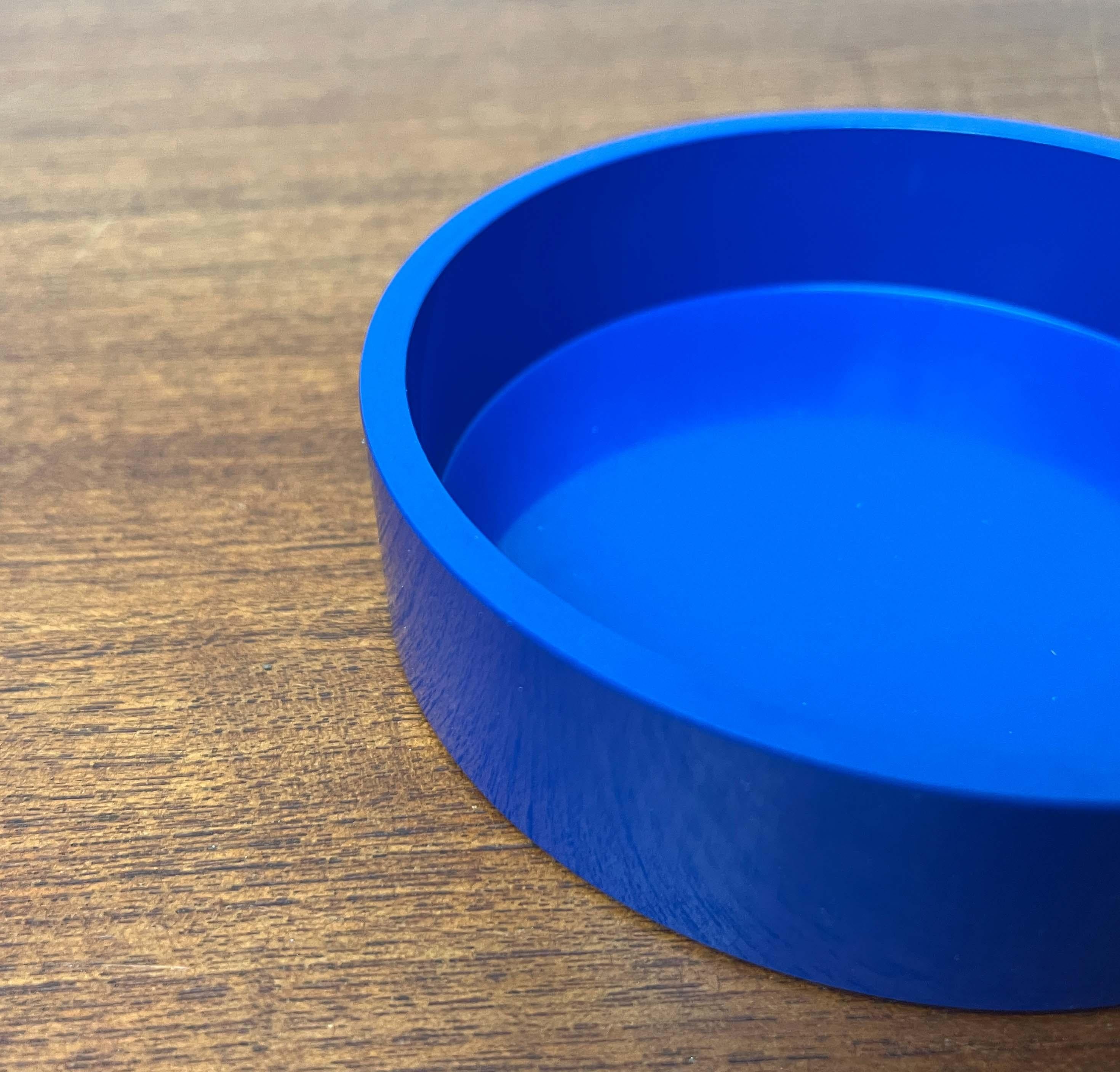 Ciotola blu di metà secolo Modern AGE di decembre, Finlandia, anni '60 in vendita 5