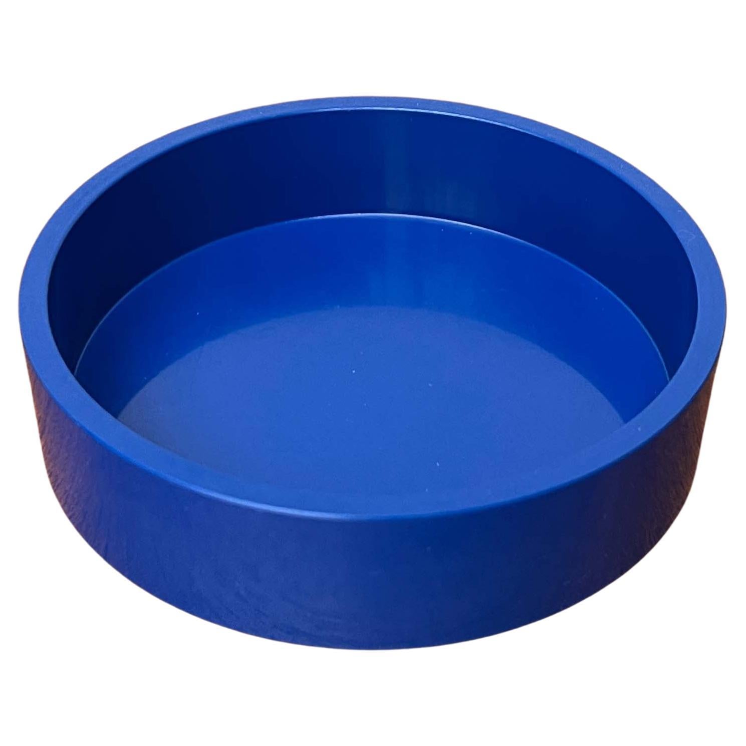 Mid-Century Modern Space Age Blue Bowl from decembre, Finland, 1960s