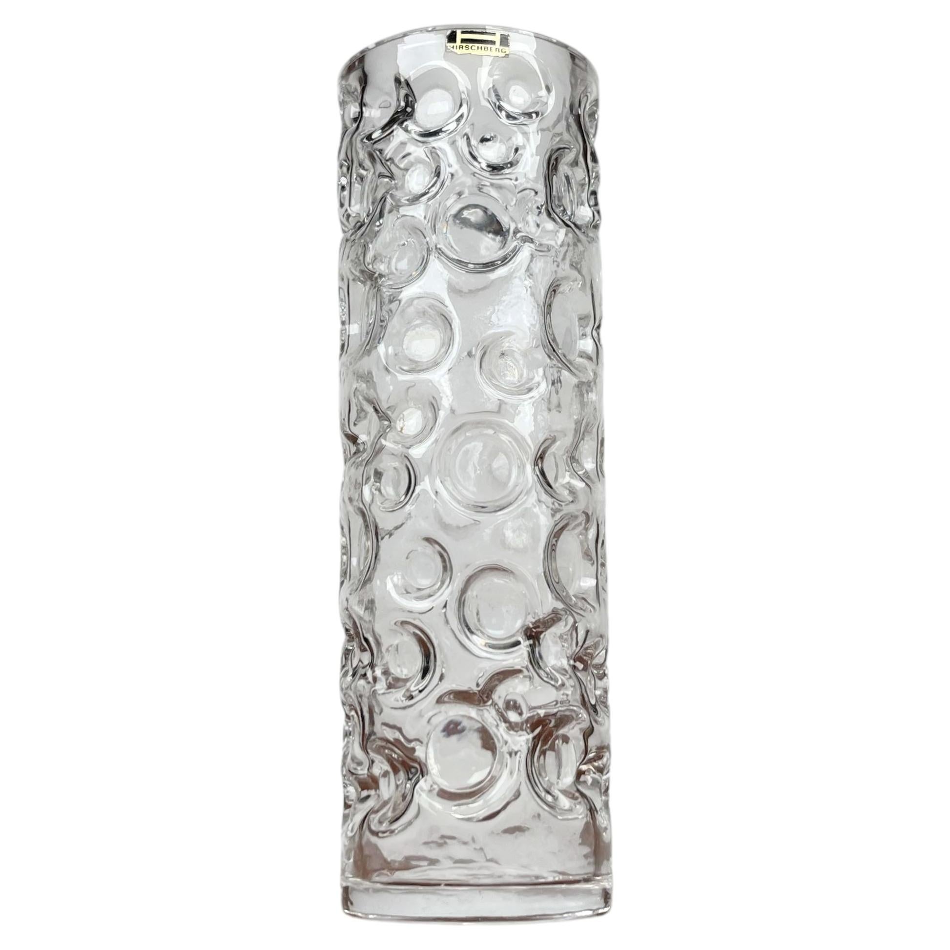 Vase en verre « Bubble » de style « Mid-Century Modern » inspiré de l'ère spatiale, par Wilhelm Braun-Feldweg Hirschberg en vente