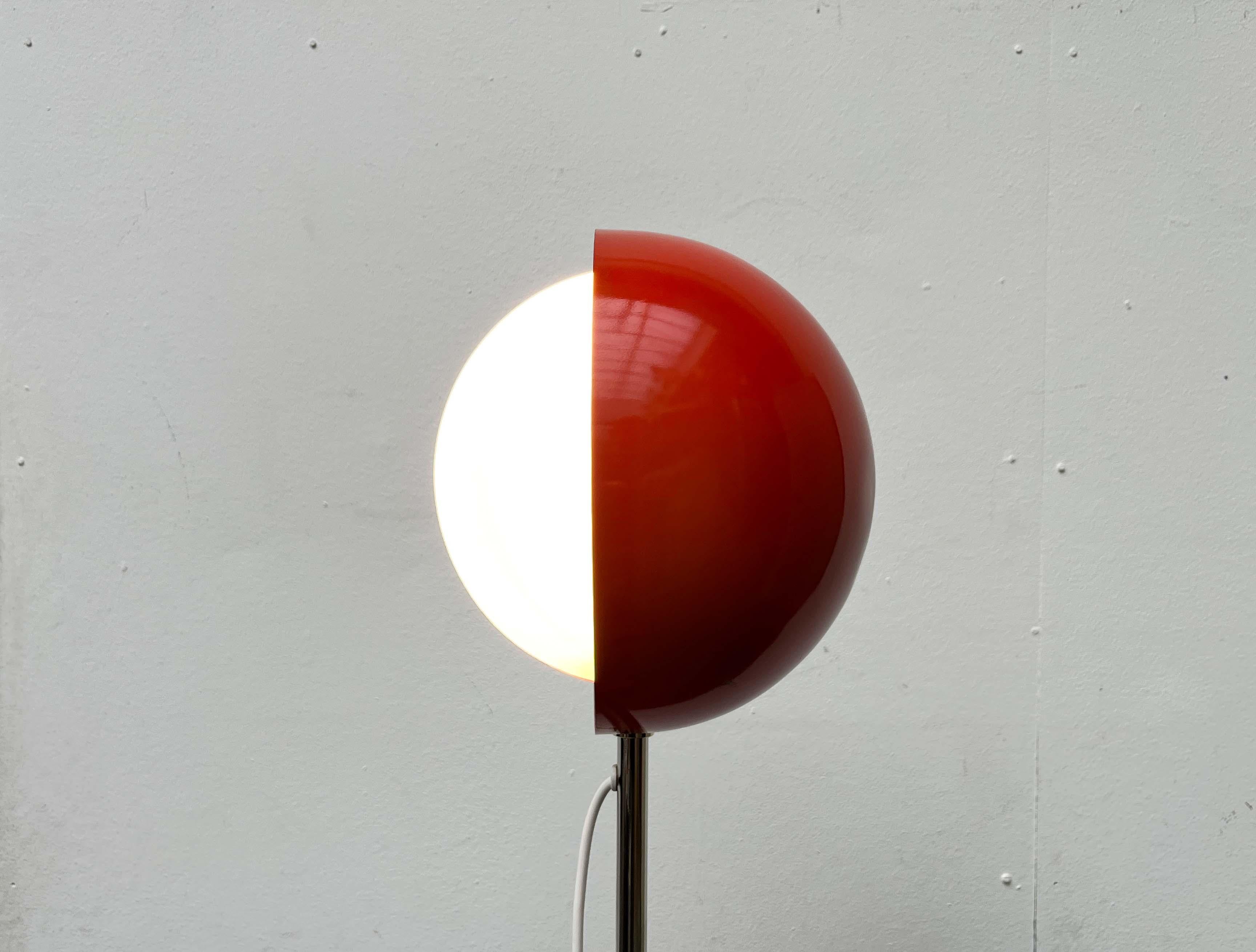 Mid-Century Modern Space Age Eclipse Floor Lamp, Germany, 1960s For Sale 7