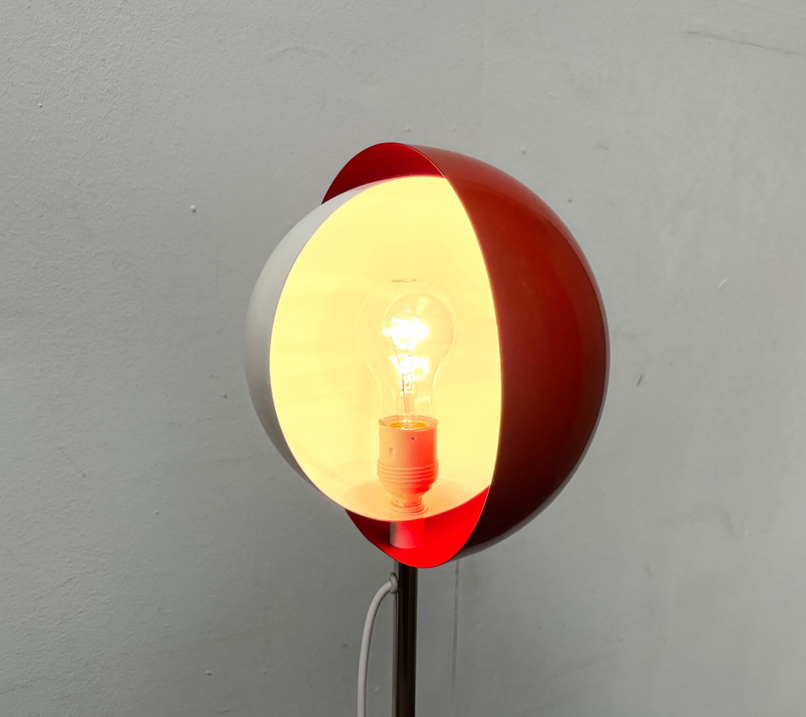 Mid-Century Modern Space Age Eclipse Floor Lamp, Germany, 1960s For Sale 8