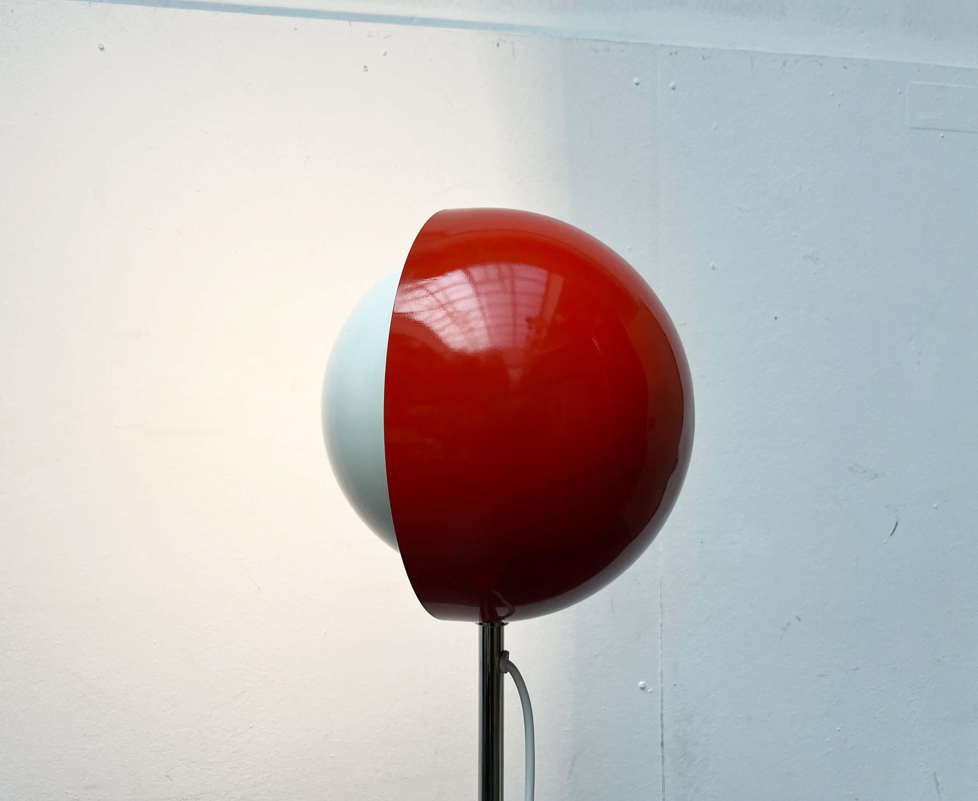 Mid-Century Modern Space Age Eclipse Floor Lamp, Germany, 1960s For Sale 11
