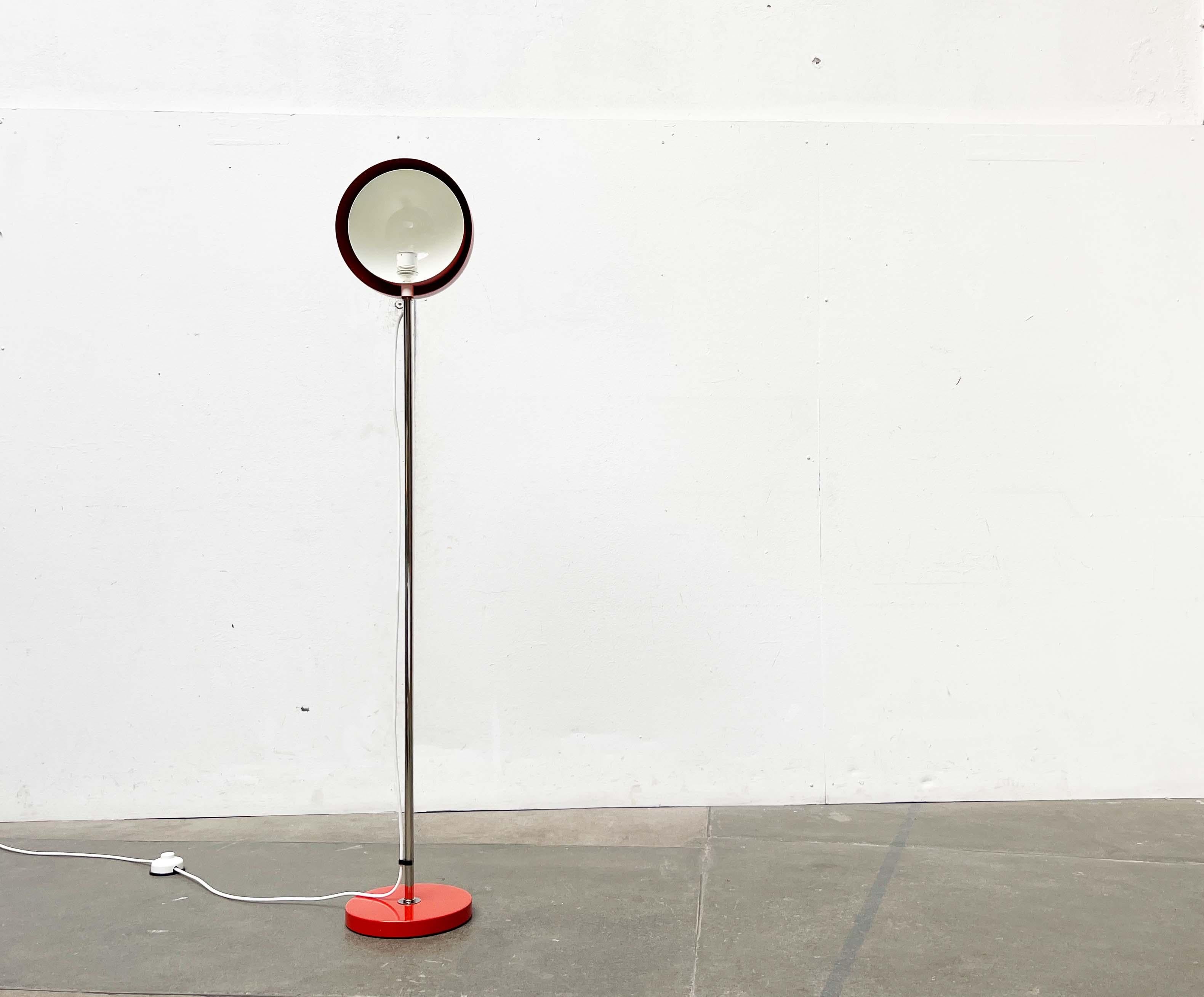 Mid-20th Century Mid-Century Modern Space Age Eclipse Floor Lamp, Germany, 1960s For Sale