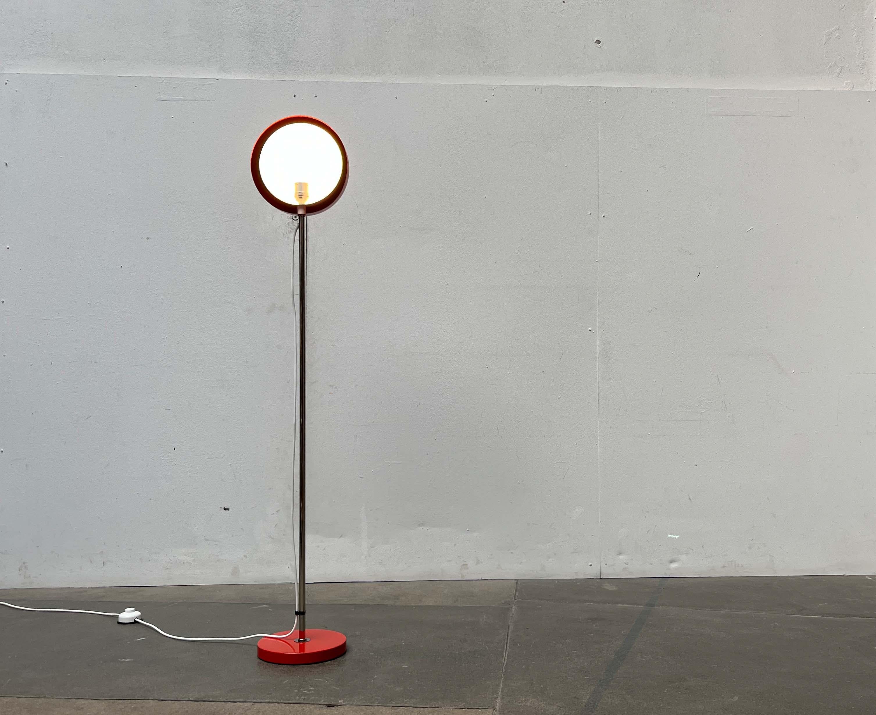 Mid-Century Modern Space Age Eclipse Floor Lamp, Germany, 1960s For Sale 1
