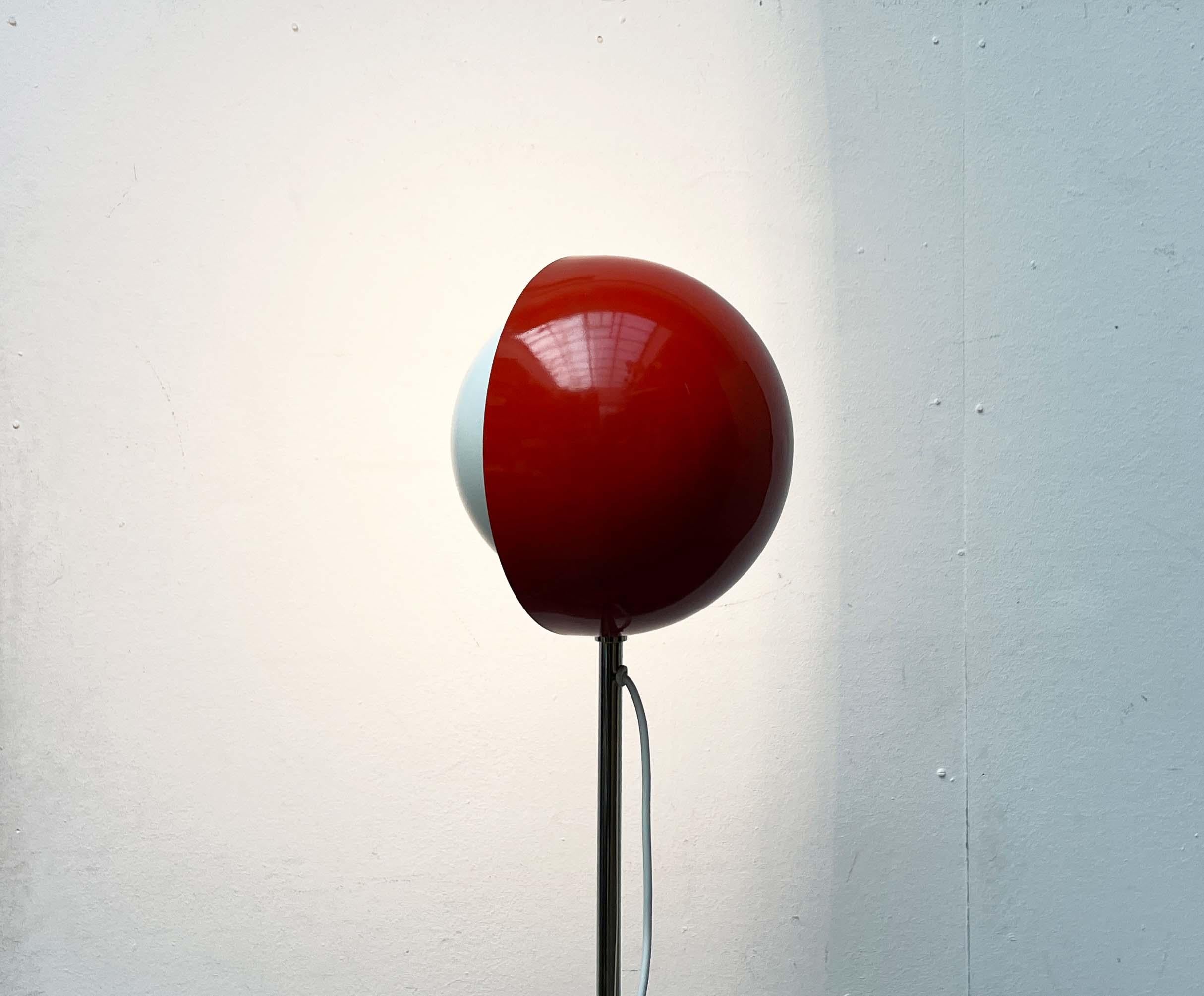 Mid-Century Modern Space Age Eclipse Floor Lamp, Germany, 1960s For Sale 3